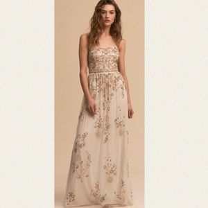Adrianna Papell BHLDN Mason Beaded Sequin Gown